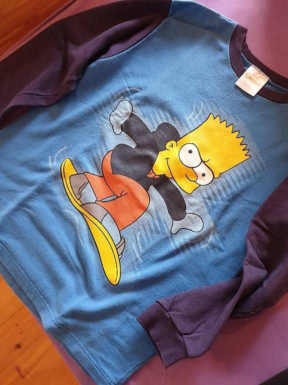 Maglioni & Felpe: Simpsons Retro Pullover Bart & Snowboard, super Zustand – Usato da Olten venduto da gabriel_27