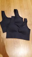 2x Sport BH schwarz Grösse S neu