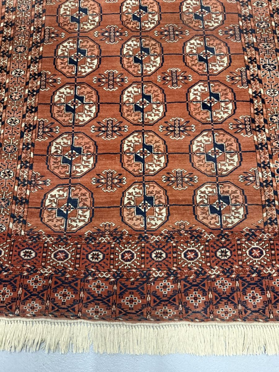 Teppiche: Echter Orientteppich,104x145 Handarbeit aus Buchara – Gebraucht aus Büron von Filadefia-888 1