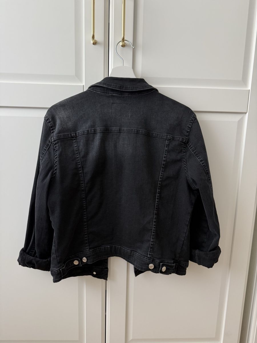 Guess Giacche: Guess Jeansjacke Schwarz – Usato da Giswil venduto da Ody2 3