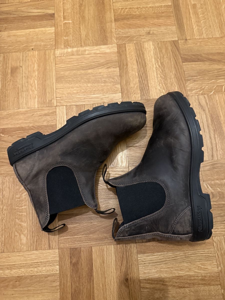 Blundstone Scarpe da uomo: Blundstone Classic Leder Braun 9 / 43 – Nuovo (secondo la descrizione) da Biel/Bienne venduto da AmelieRS 1