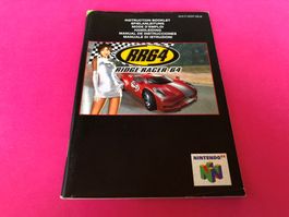 ANLEITUNG FÜR RIDGE RACER 64 NINTENDO 64