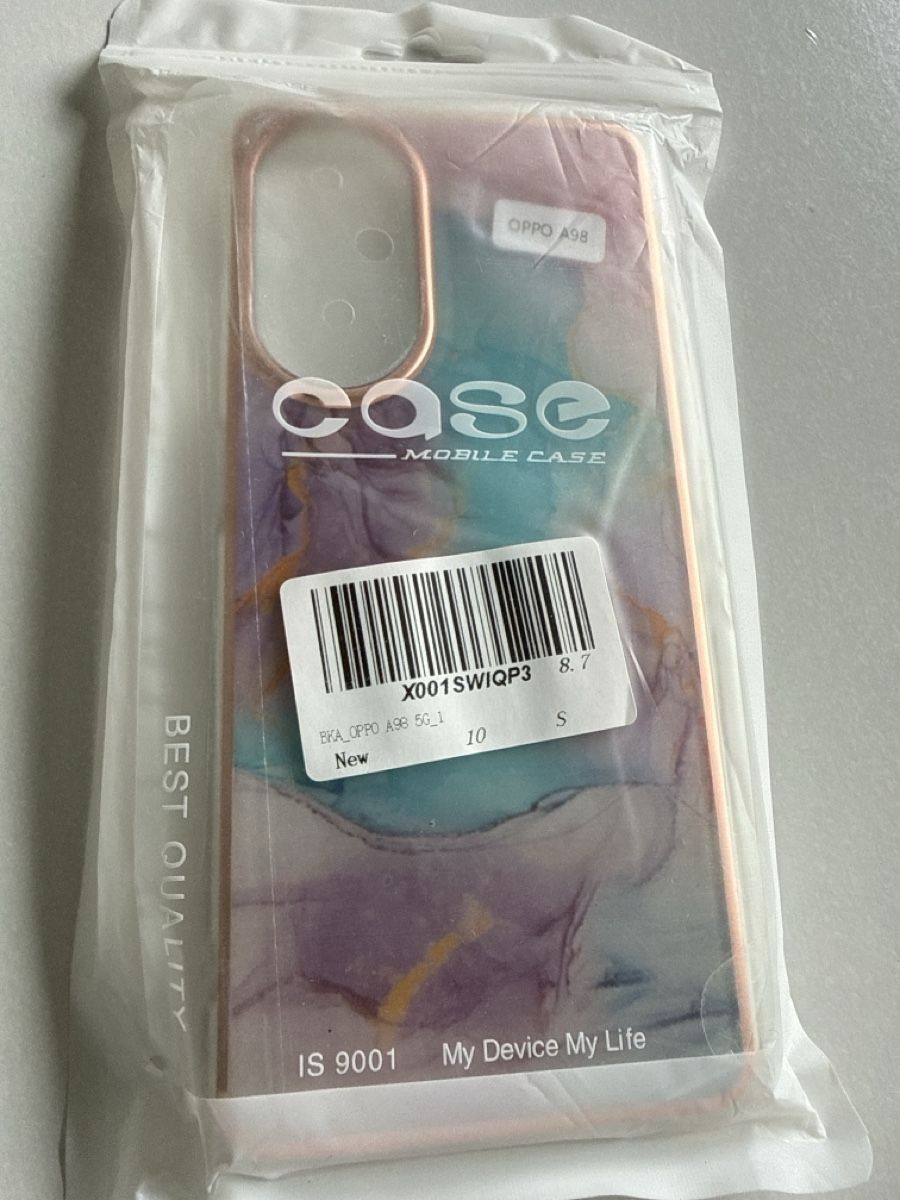Oppo Cover & Protezioni schermo: Mobile Case for OPPO A98 New Marbled Design – Nuovo e nell'imballaggio originale da Wallbach venduto da Nenex 1