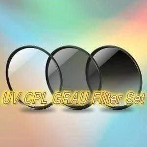 Filtri: 3  Filter Set 52mm UV CPL ND4 Polfilter – Nuovo (secondo la descrizione) da Kirchdorf AG venduto da Apost008 1