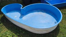 GFK Wanne 1000 Liter mit Ablauf  vielseitig nutzbar