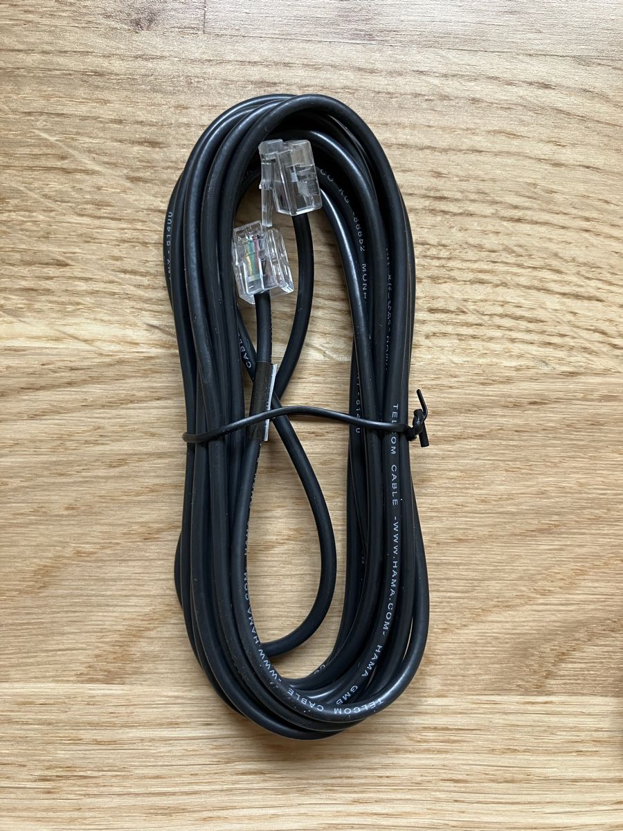 Hama Cavi: Modular Kabel 6p4c Hama - Neu & Originalverpackt – Nuovo (secondo la descrizione) da Urdorf venduto da Chrugitsch 4
