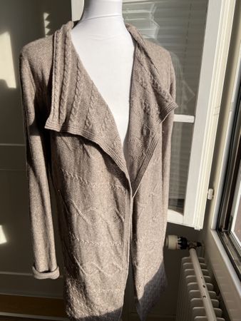 Laura Biagiotti Kaschmir Woll Strickjacke Gr.M mit Loch