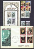 Samoa Weihnachtsblocks/Marken ** u FDCs