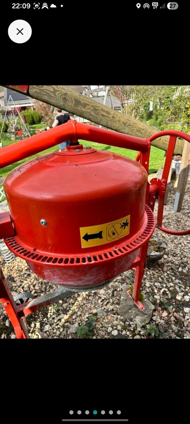 Tutte le macchine: Betonmischer 230v – Usato da Boswil venduto da S.Bieri12 3