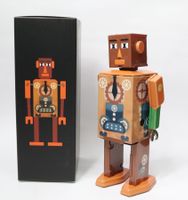 Blech Roboter Businessbot Robot, zum aufziehen, Limitiert