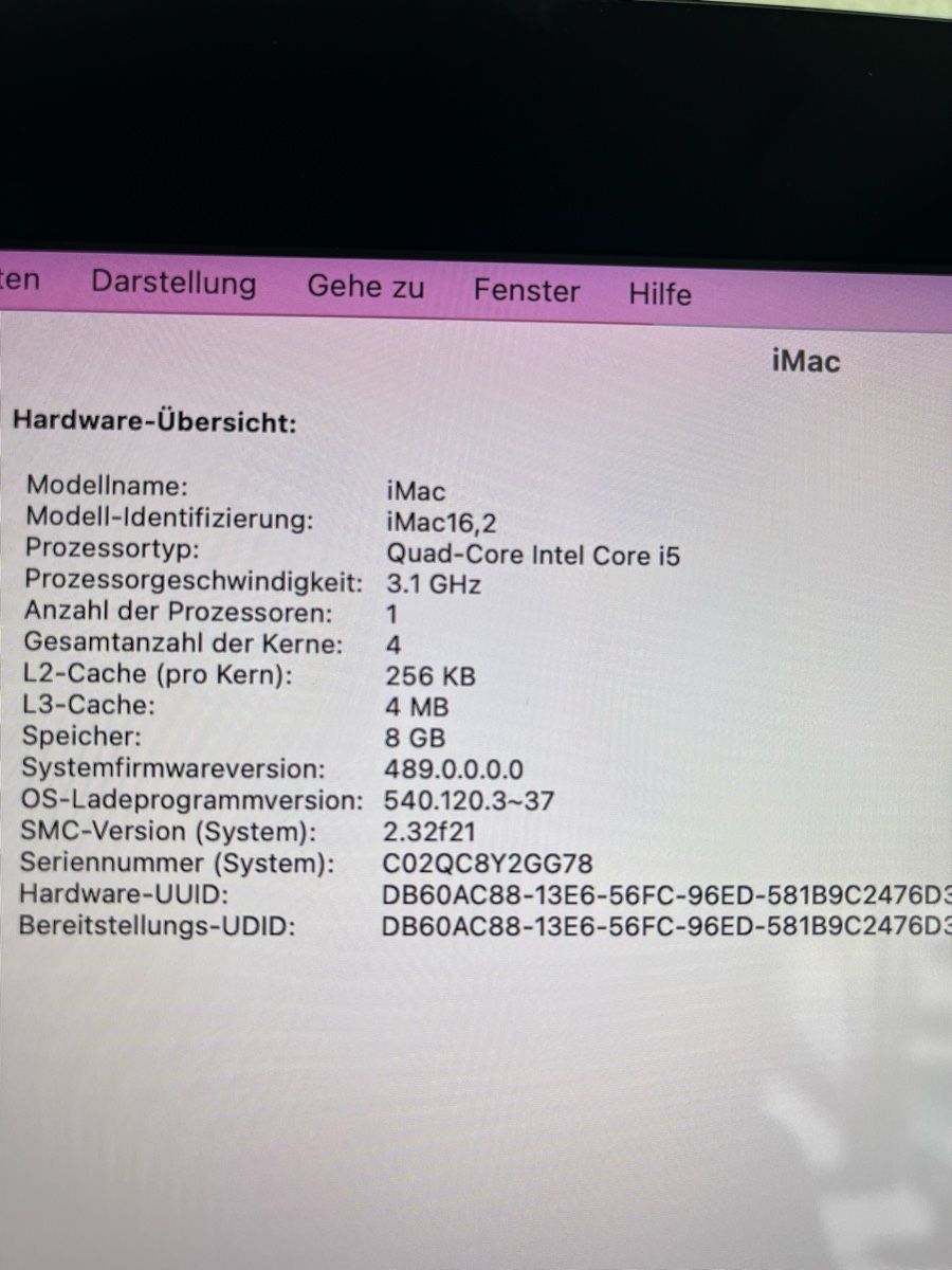 Apple PC: IMac (Retina Display) 21.5” – Usato da Winterthur venduto da Bambus6 6