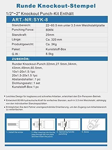 Alle Werkzeuge: Hydraulischer Lochstanzer 10t – Neu und originalverpackt aus Hundwil von Pakethase 2