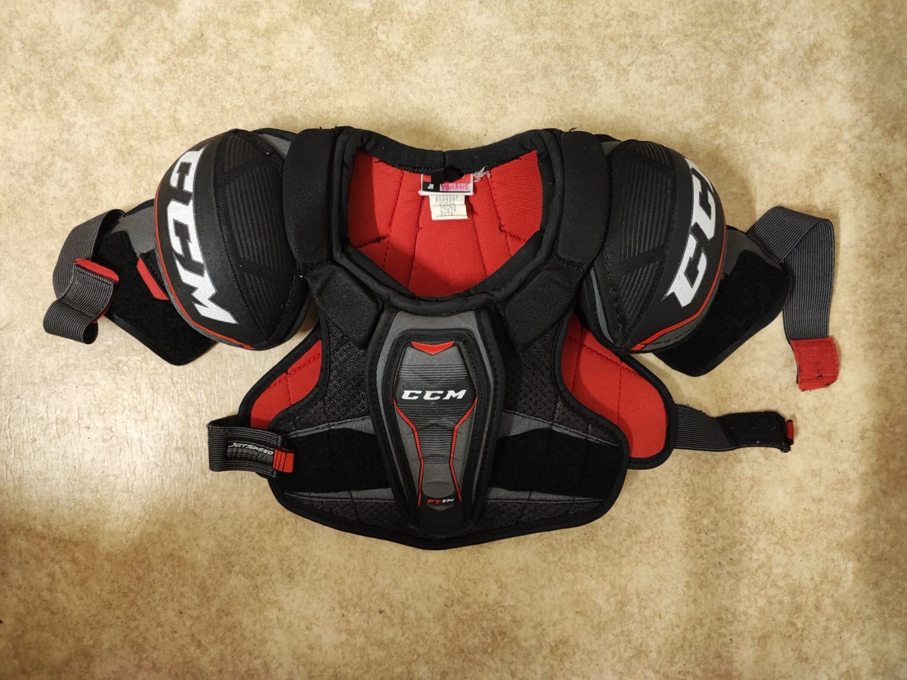 Schutz & Schoner: CCM Brustpanzer JR Jetspeed FT370 (Grösse S) – Gebraucht aus Basel von samatthias