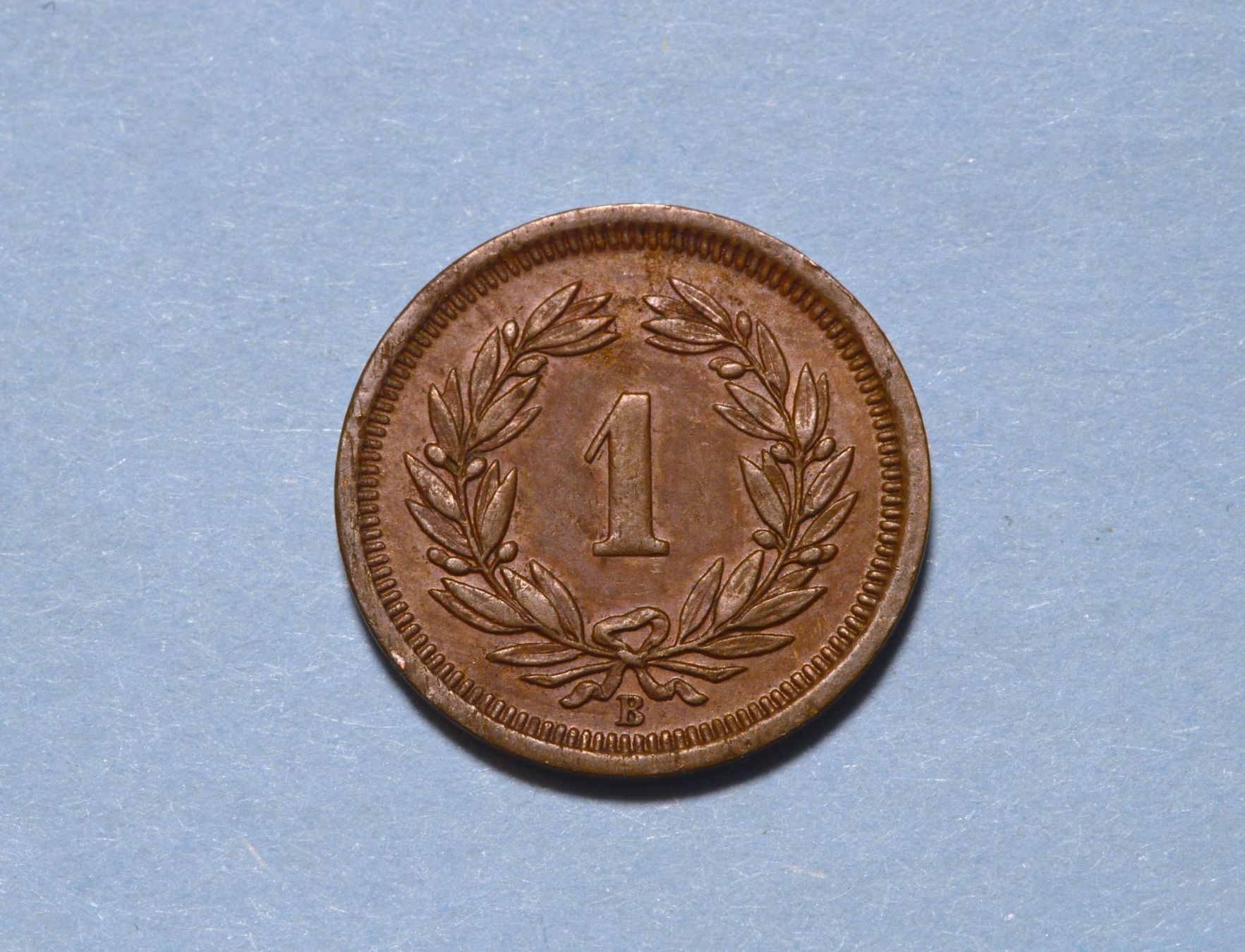 Tutti le monete: 1 Rappen 1902 – Usato da Oberglatt ZH venduto da ZH111 3