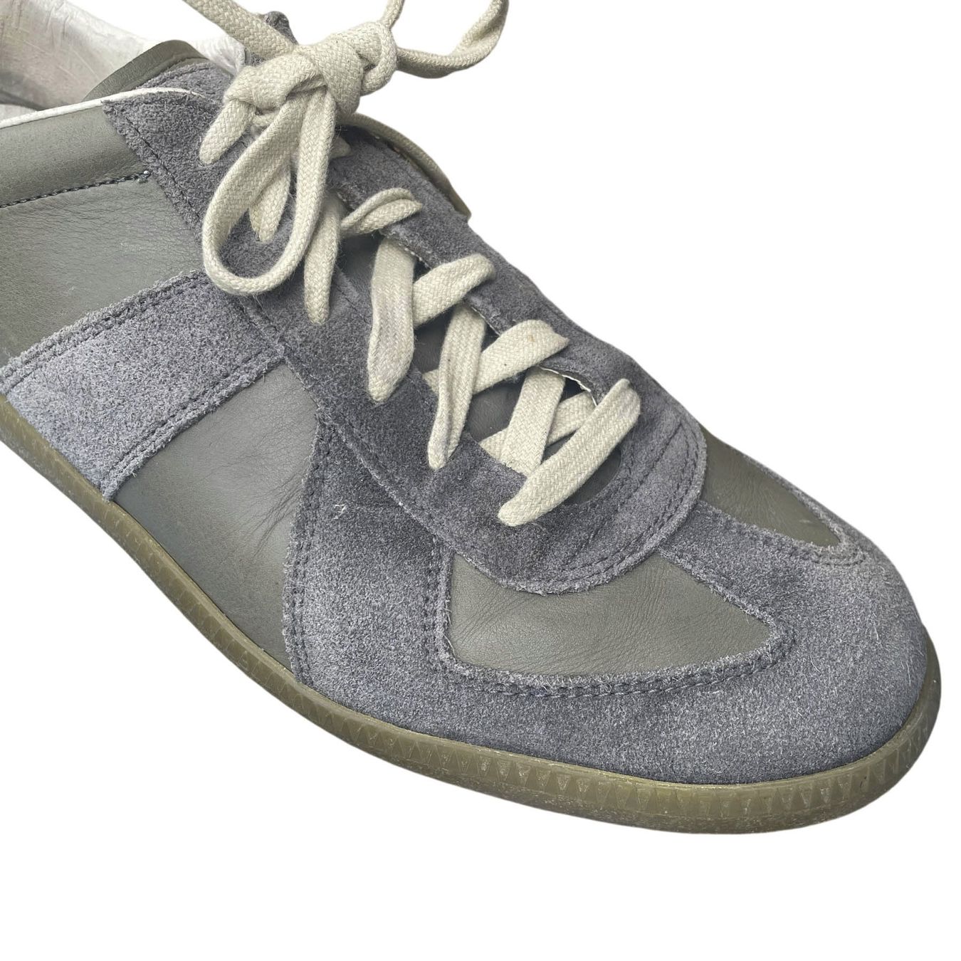 Maison Margiela Scarpe da uomo: Green Maison Margiela Trainers – Usato da Zürich venduto da deflipper 1