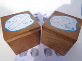 Set Typ A + Typ B Würfel – Das doppelte Knobelvergnügen
