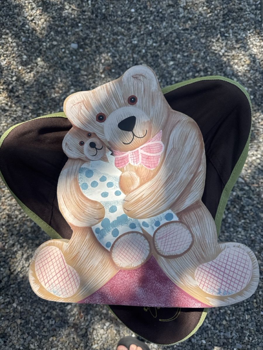 Alle Dekorationen: Dekoschachtel Teddy mit Kind, – Gebraucht aus Horgen von CS75 5