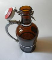 2 L BIERFLASCHE ZWICKELBIER EGGER WORB mit DRACHENHENKEL