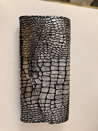 Liebeskind Berlin Clutch/ Handtasche, Silber Top Zustand!