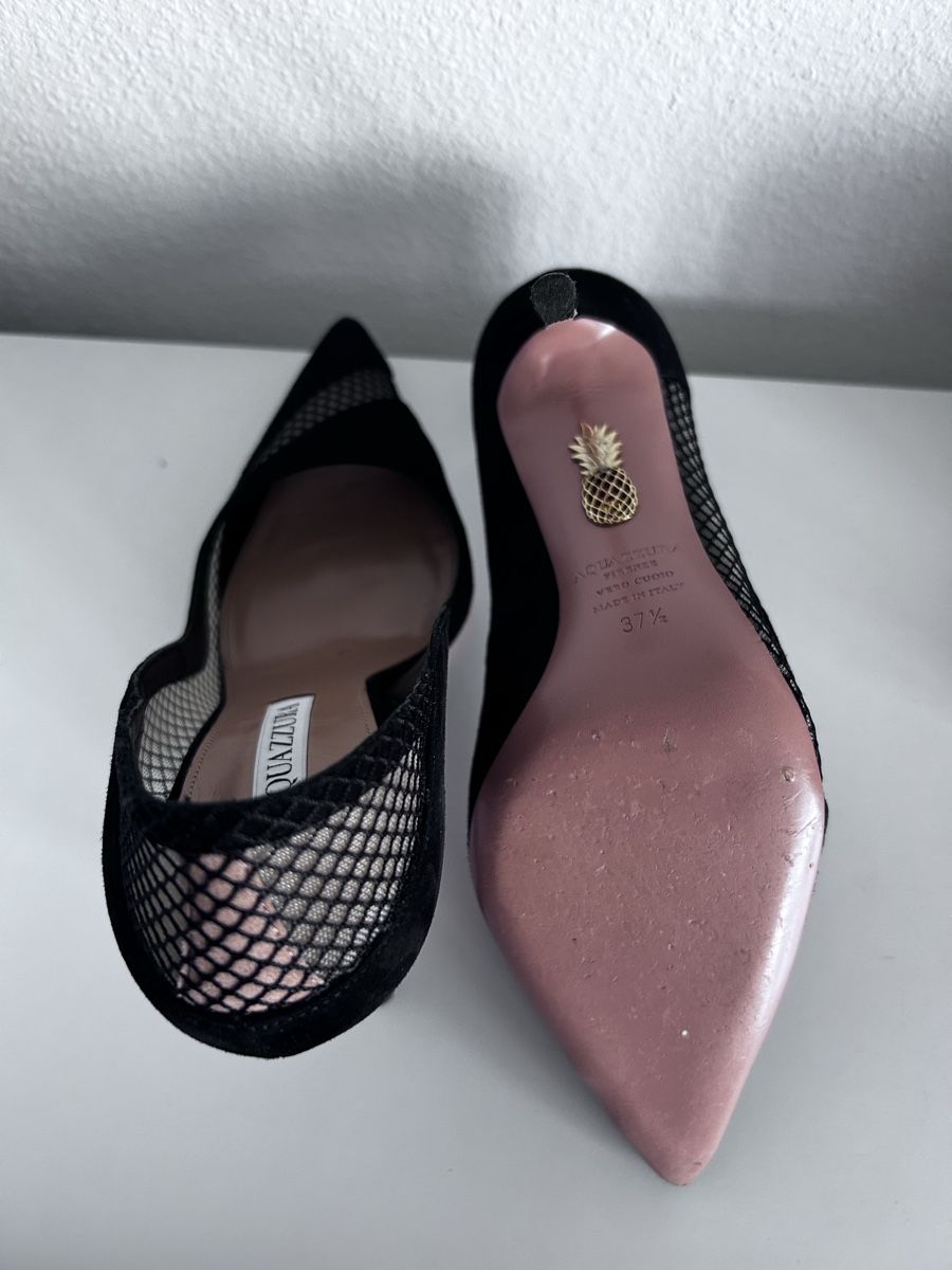 Aquazzura Scarpe da donna: Aquazzura black suede Gr.37.5 – Usato da Bonstetten venduto da Audreystyle 4