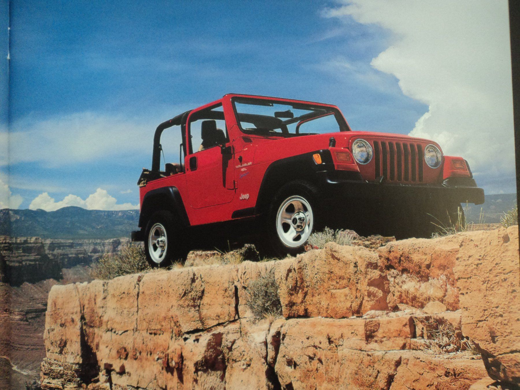 Jeep Dokumente: Prospekt Jeep Wrangler 1998 – Gebraucht aus Schwarzenburg von modelCARama 2