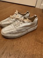 Silberne Schuhe H&M Frauen