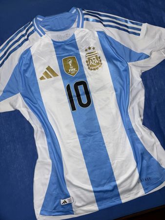 MESSI ARGENTINIEN MATCH ADIDAS FUSSBALL TRIKOT 24/25
