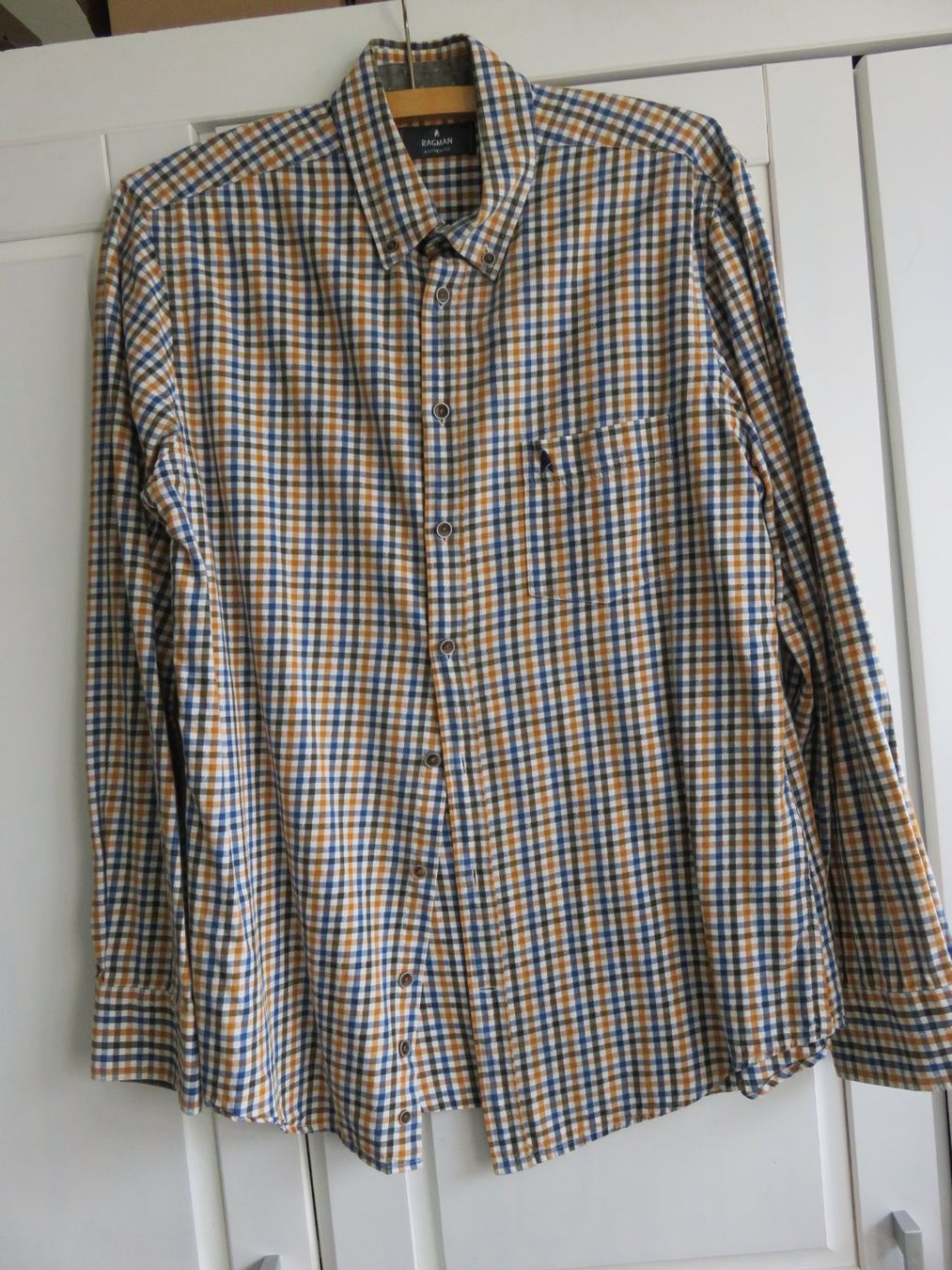 Camicie: HERRENHEMD Gr. 39 Marke RAGMAN – Nuovo (secondo la descrizione) da Lachen SZ venduto da portofino01