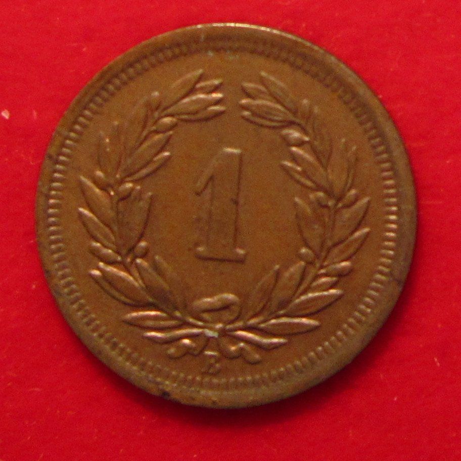 Tutti le monete: 1 Rappen 1902 selten , vorzüglich – Usato da Allschwil venduto da Coinfreak 1