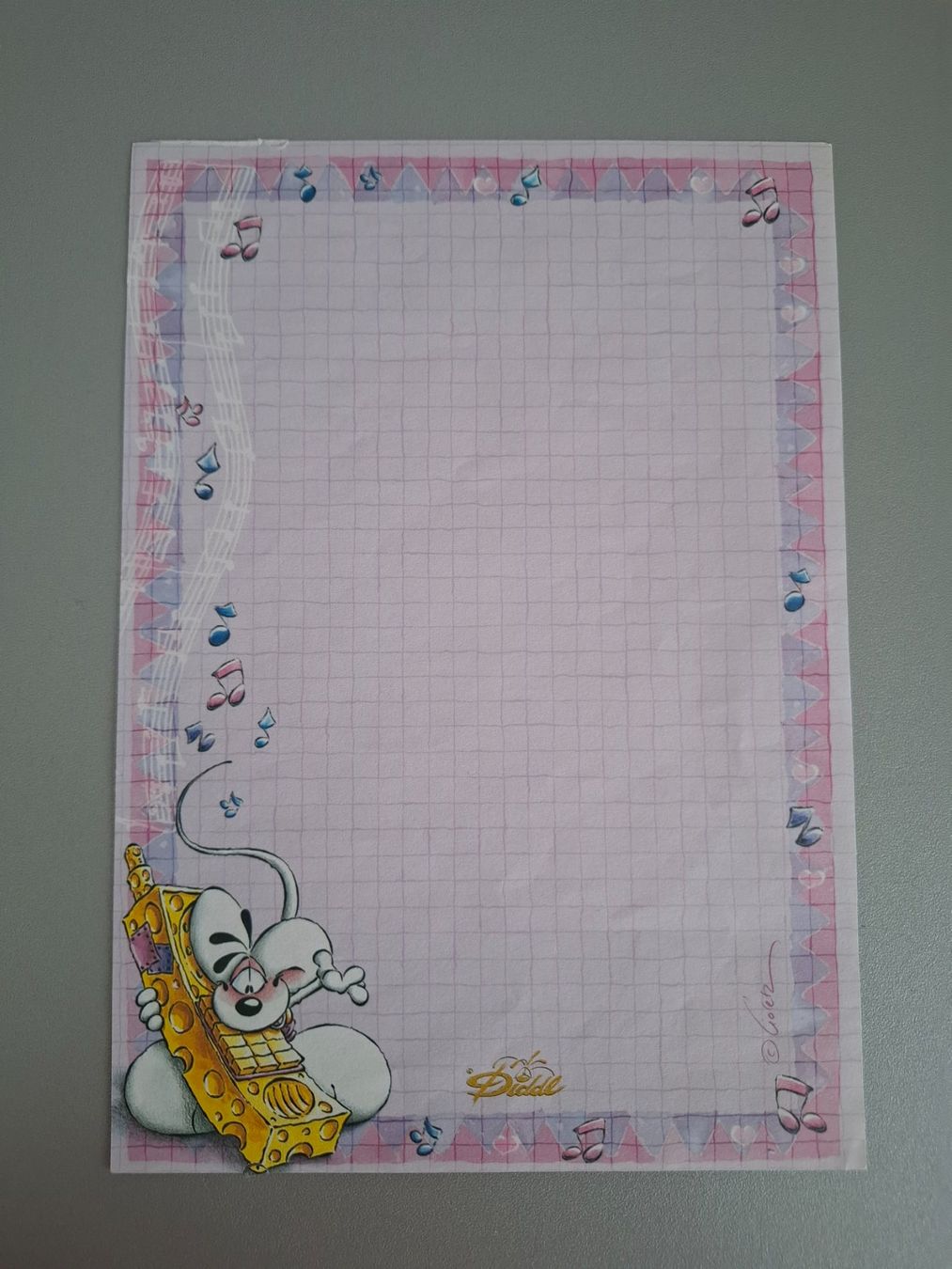 Blocs de correspondance: Diddl Blatt A5 aus Block Nr. 233 – D'occasion à Grosswangen par michelli.
