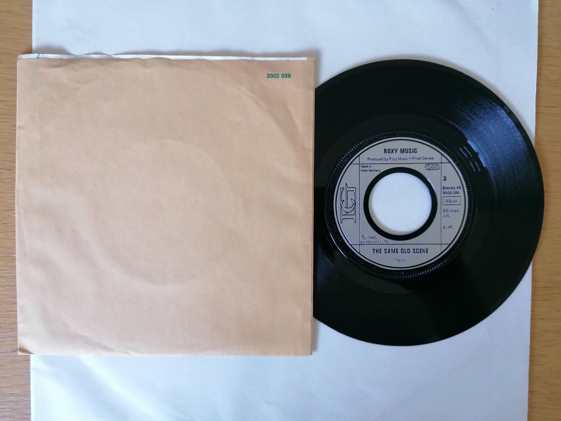 Schallplatten: Roxy Music -- Single Jealous Guy – Gebraucht aus Beinwil am See von Funkthesizer 1