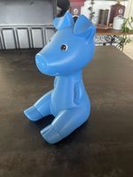 Tirelire Cochon Vintage Ikea Bleu