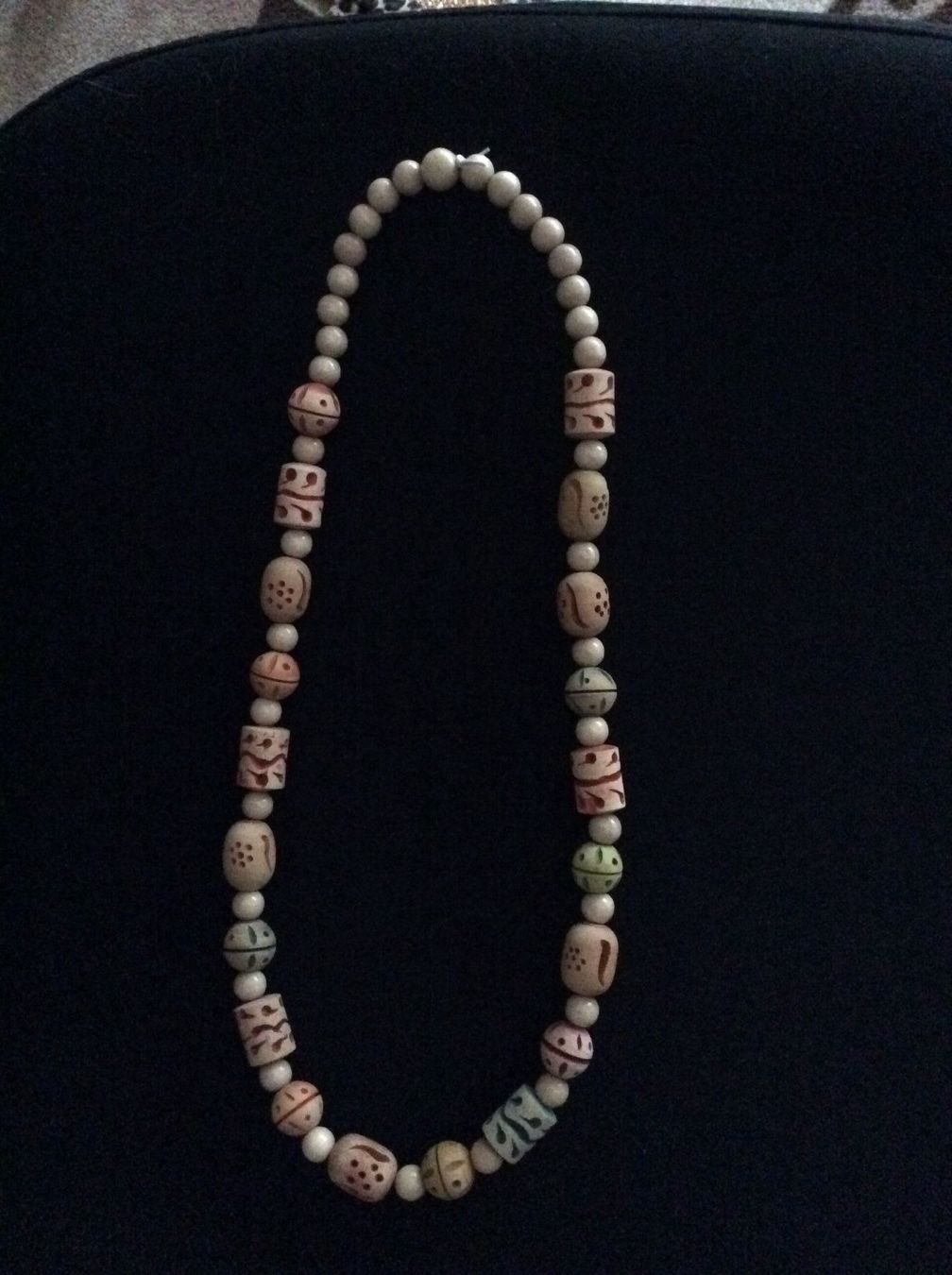 Catenine: Collana con perle in legno – Nuovo (secondo la descrizione) da Giornico venduto da gal_mnh9