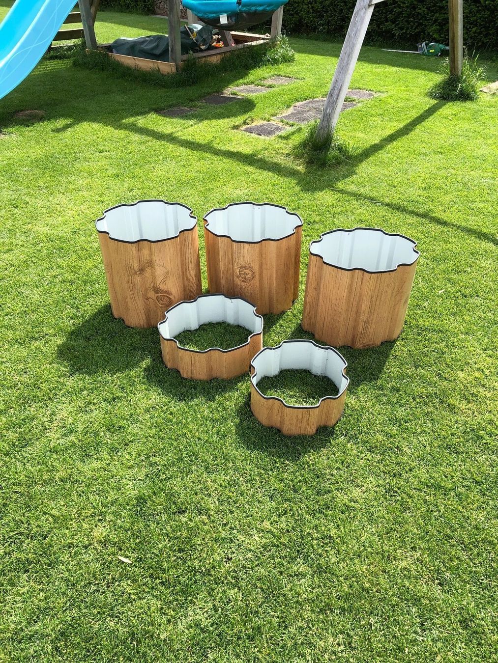 Altri materiali per l'edilizia: 8.5m Holzoptik Trapezprofilblech Wandblech Wellblech – Nuovo e nell'imballaggio originale da Bichelsee venduto da 123Tremp321 3