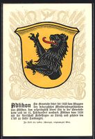Adlikon, Wappen mit schwarzem Bären