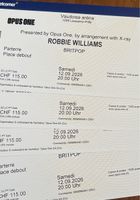 Concert Robbie Williams Lausanne