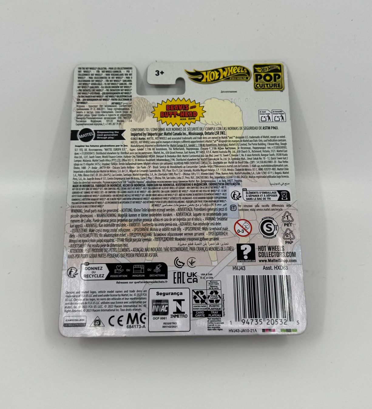 Hot Wheels Modellini d'auto: Hot Wheels Premium '77 Packin' Pacer - Beavis & Butt-Head 57 – Nuovo e nell'imballaggio originale da Herisau venduto da Seyashop1 1