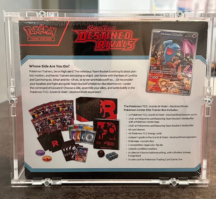 Destined Rivals Pokémon Center Elite Trainer Box (Neu und ...