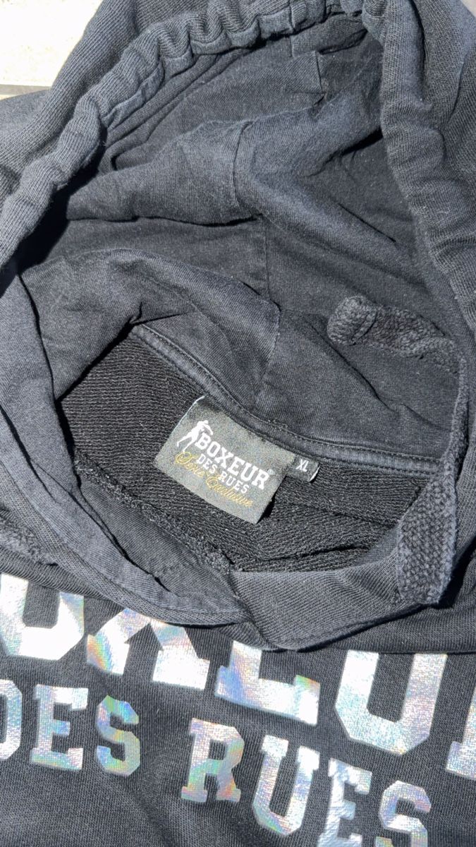 Boxeur Des Rues Maglioni & Felpe: Boxeur des Rues Kapuzenpullover schwarz – Usato da Chur venduto da babyarii 2