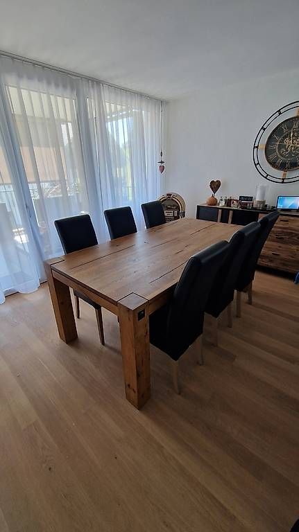 Tavoli: Schöner Holz Esstisch mit 6 Stühlen – Usato da Ellikon a d Thur venduto da Tom78