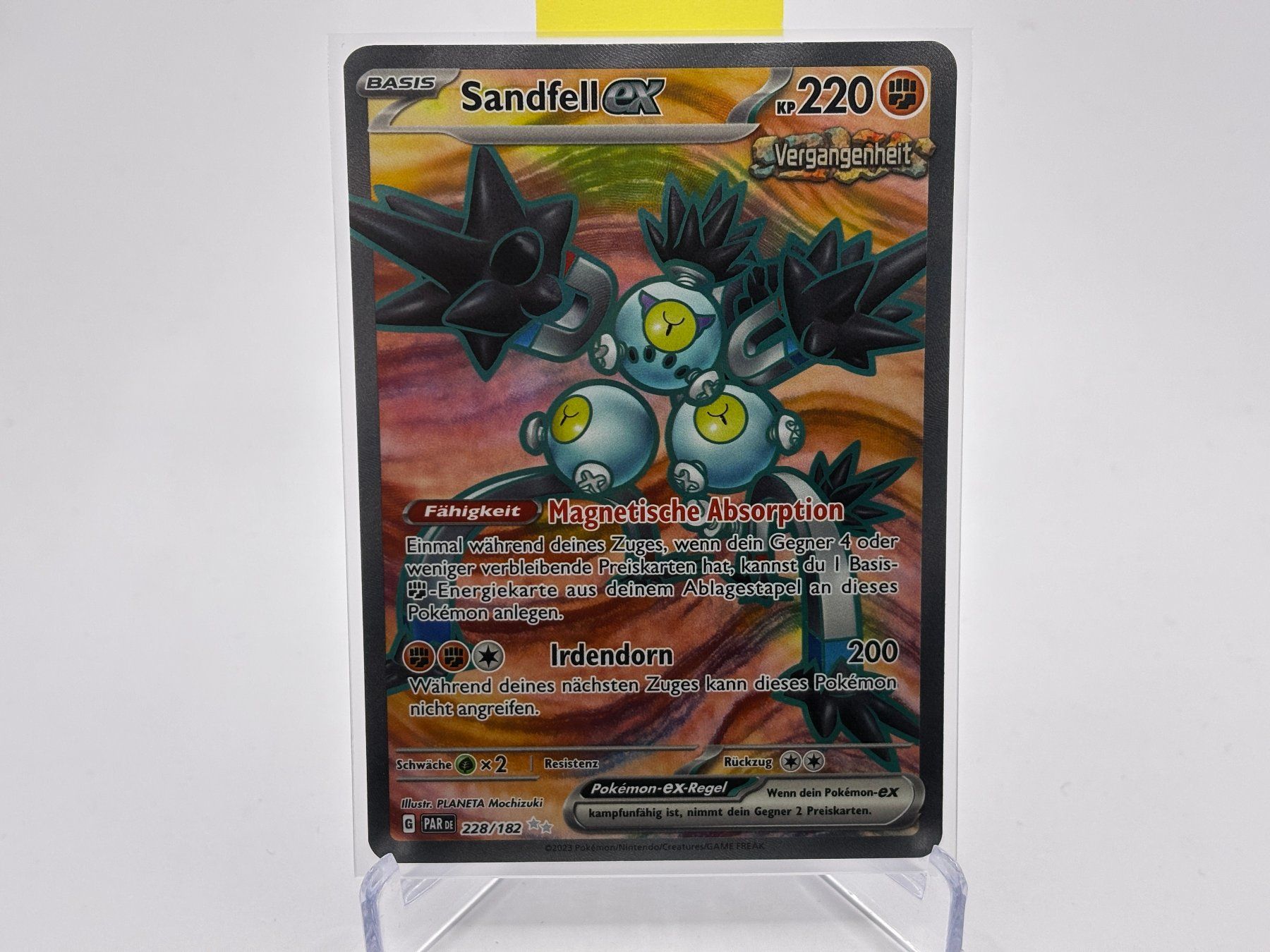Pokémon Carte collezionabili: Paradoxrift - Sandfell ex  (PAR 228) - DE – Nuovo (secondo la descrizione) da Allschwil venduto da Bullach