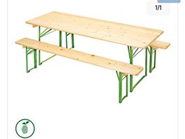 Festbankgarnitur 220 × 80 (Nur tisch) sehr gute zustand