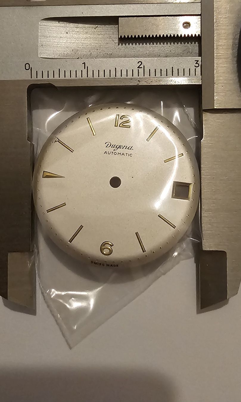 Uhren: Cadran de montre vintage Dugena Automatic – Gebraucht aus Genève von Fresko01