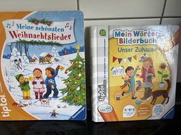 2 Tiptoi Bücher  Weihnachtslieder & Wörter-Bilderbuch