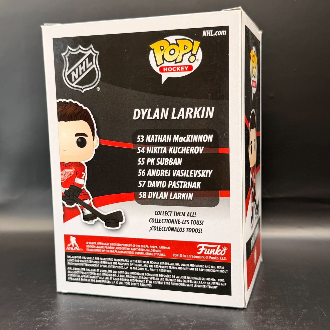Funko Statuette: Funko Pop! NHL Dylan Larkin 58 – Usato da Düdingen venduto da Nerdworld 1