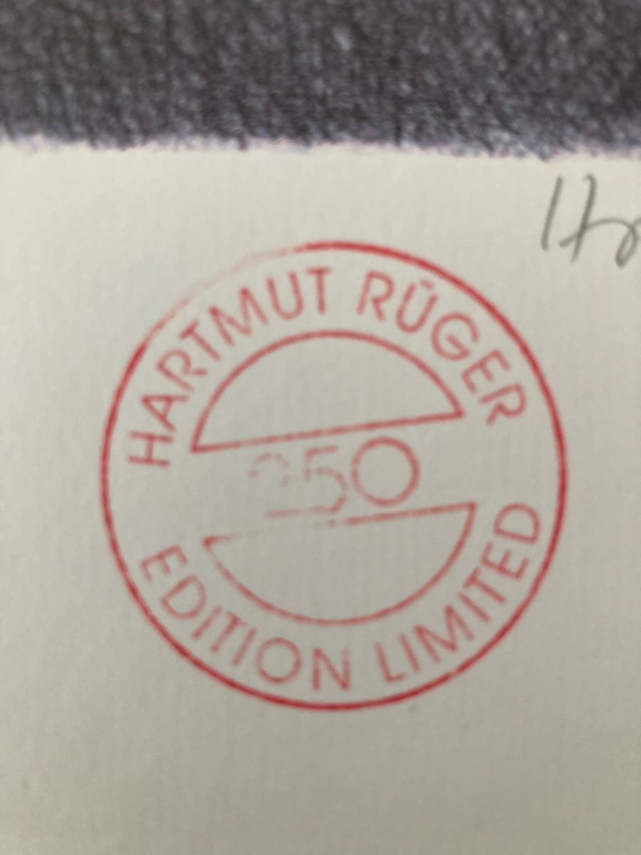 Foto & Immagini: Hartmut Rüger, 1944-2002 Maler/Grafiker – Usato da Bad Ragaz venduto da Tessduo 2