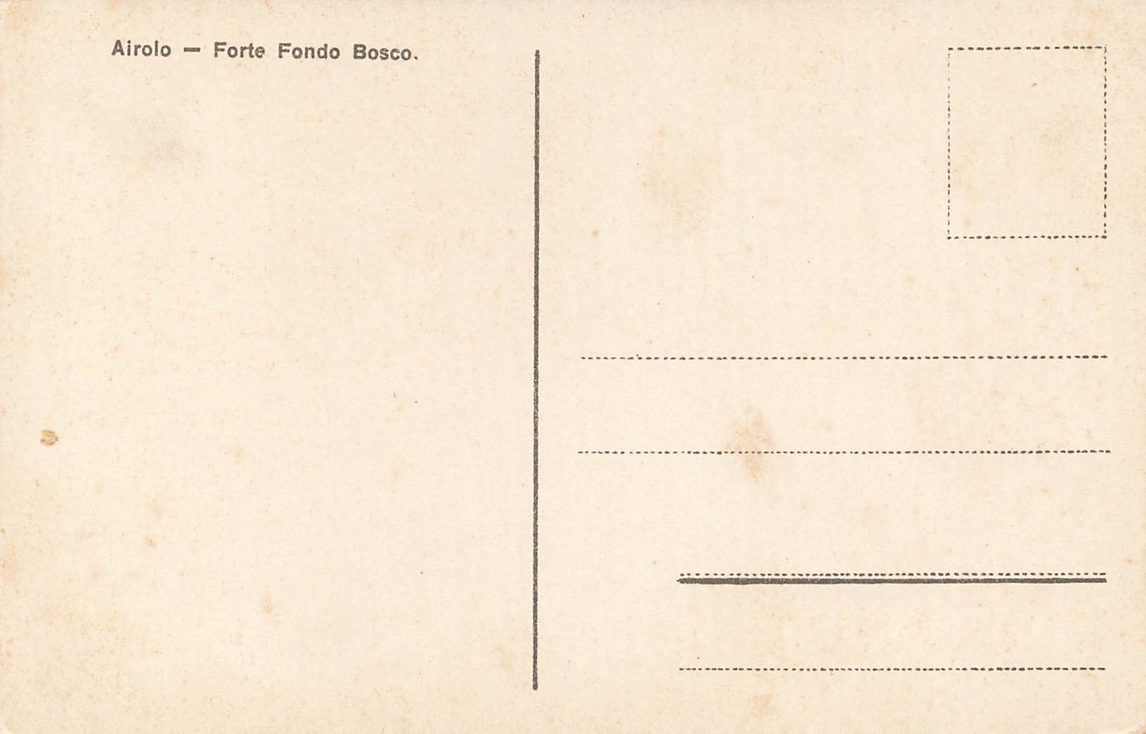 Cartoline postali: Airolo forte leventina – Usato da Biasca venduto da Blenio71 1