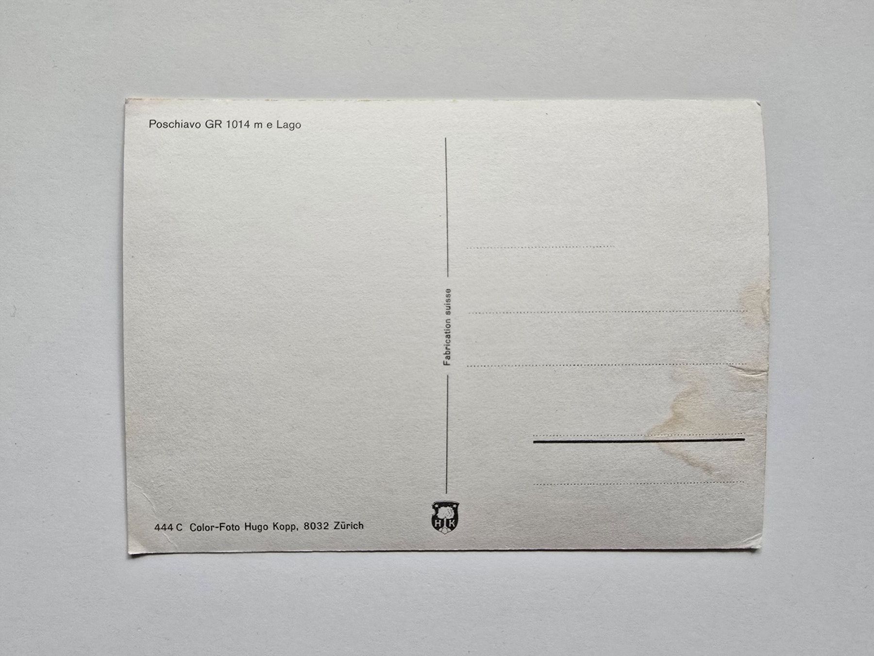 Cartoline postali: AK Poschiavo – Usato da Dättlikon venduto da Wundertuete_ 1