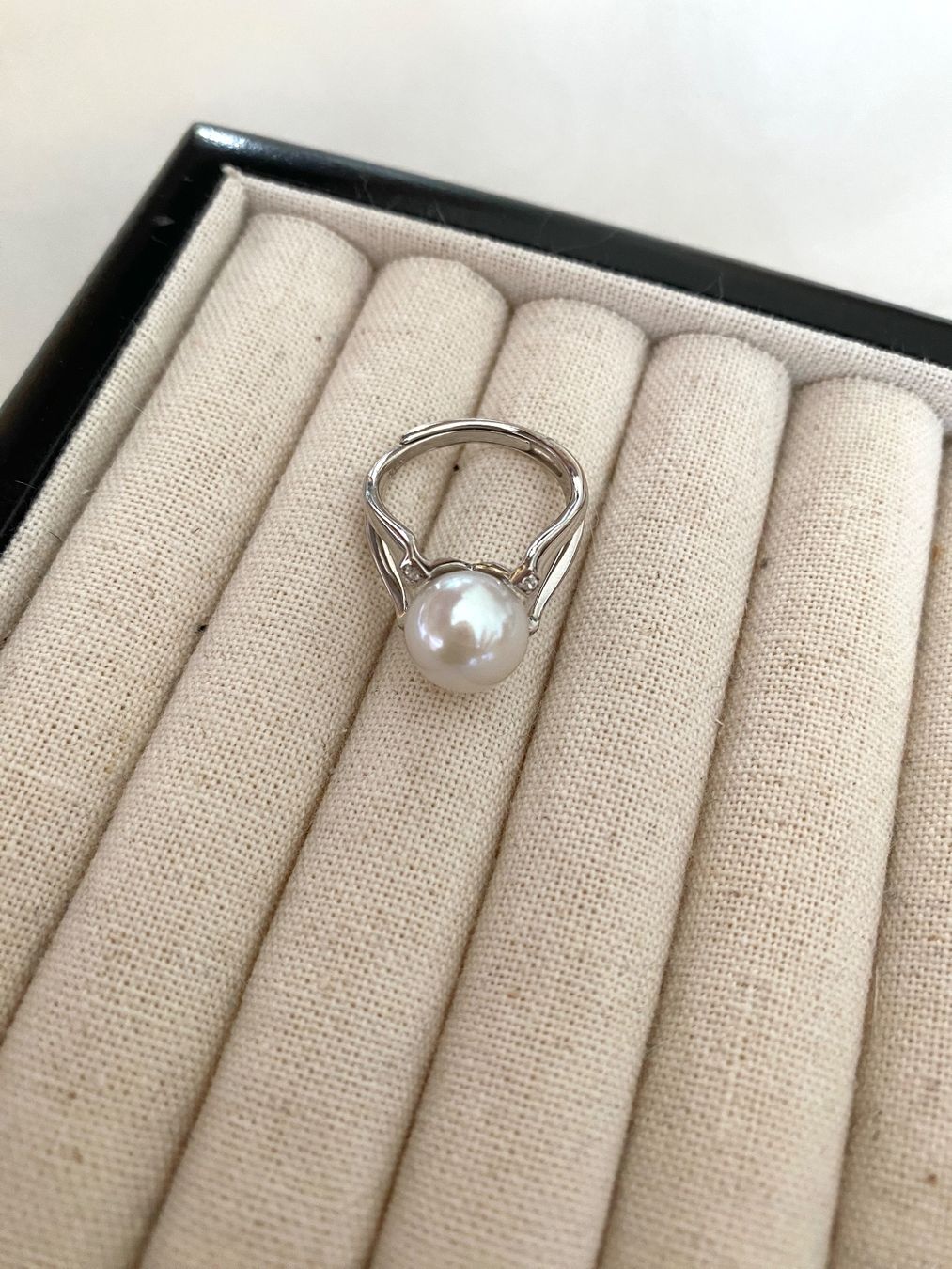 Ringe: 10mm Süsswasserperlen Ring – Neu und originalverpackt aus Sarnen von yingsperlen 2
