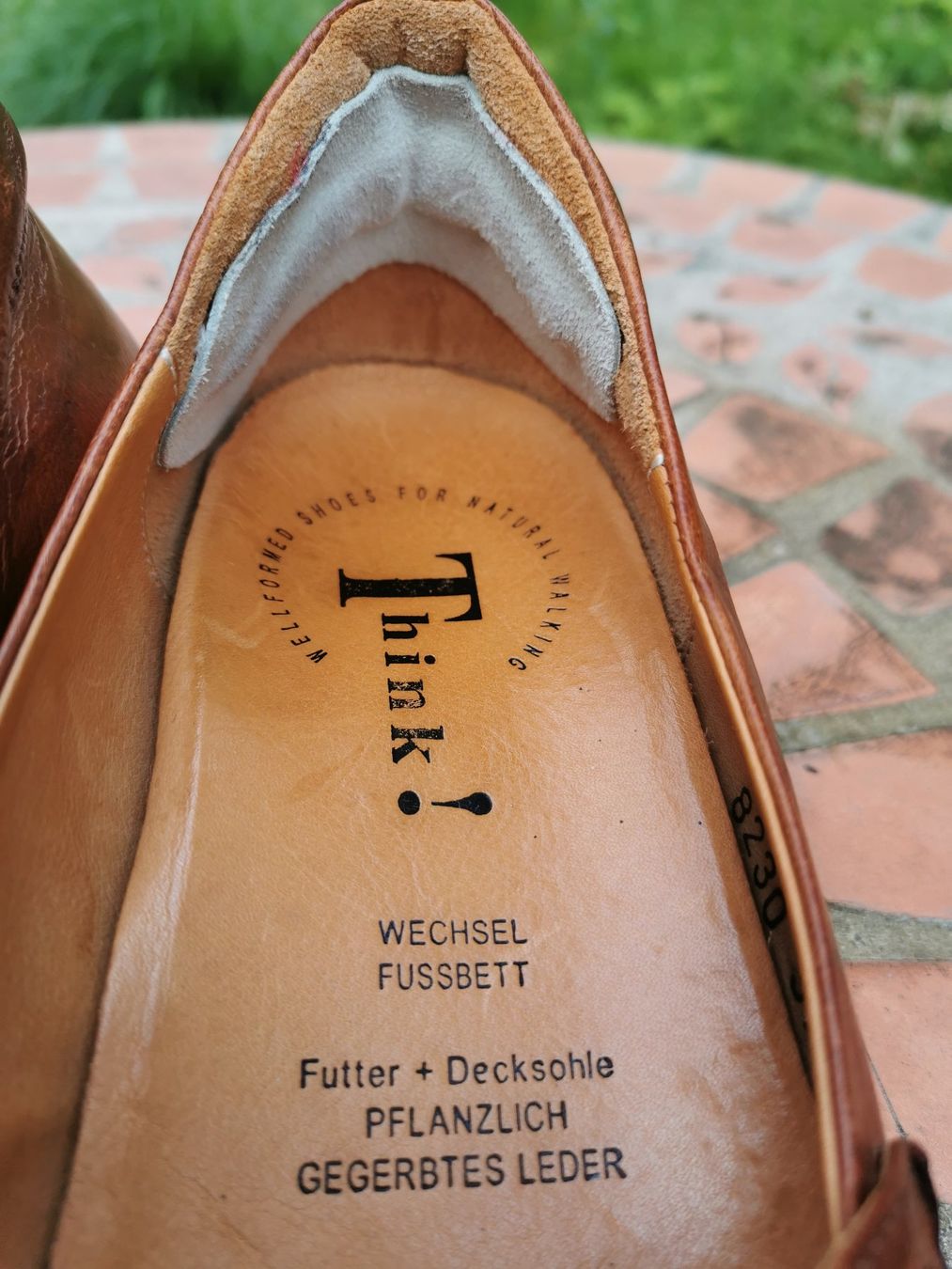 Think Chaussures femmes: Leder-Halbschuh von Think! – D'occasion à Luzern par buypie 4